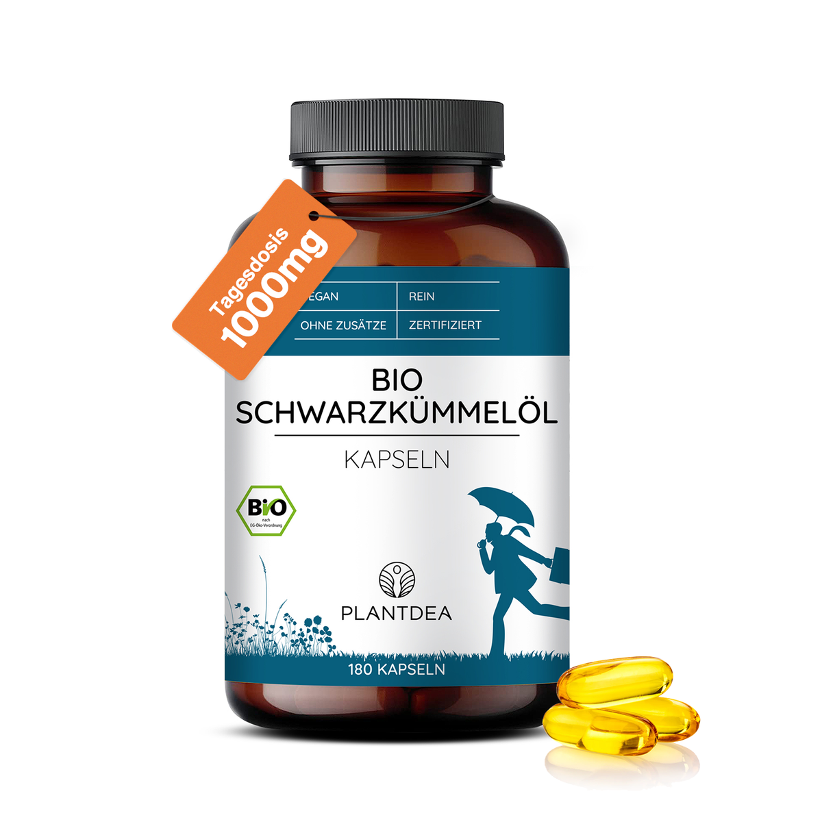 Bio Schwarzkümmelöl Kapseln