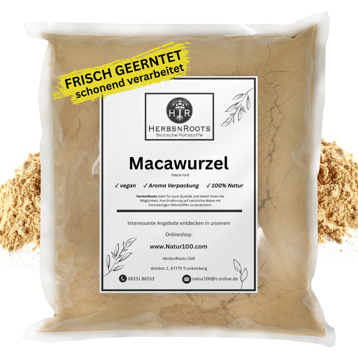Macawurzel - Pulver