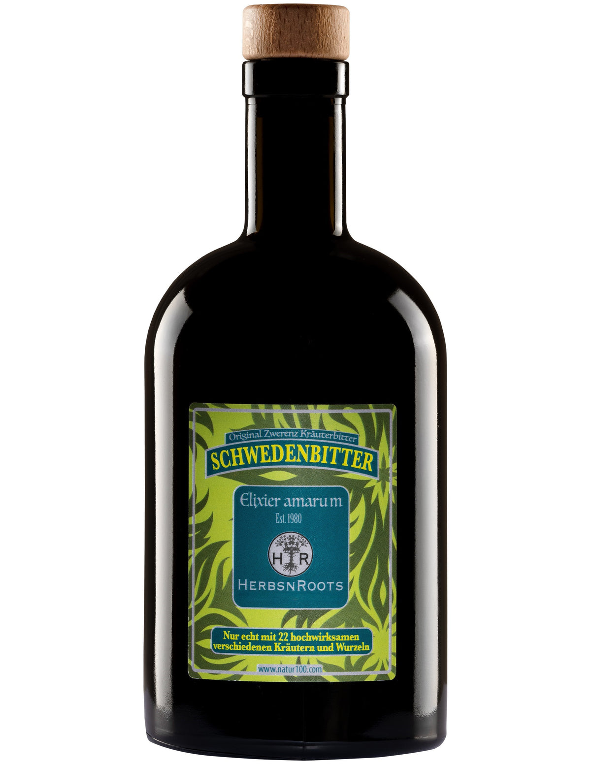 Original Zwerenz Schwedenbitter - aus 22 Kräutern & Wurzeln - Bittere Schwedentropfen nach Maria Treben