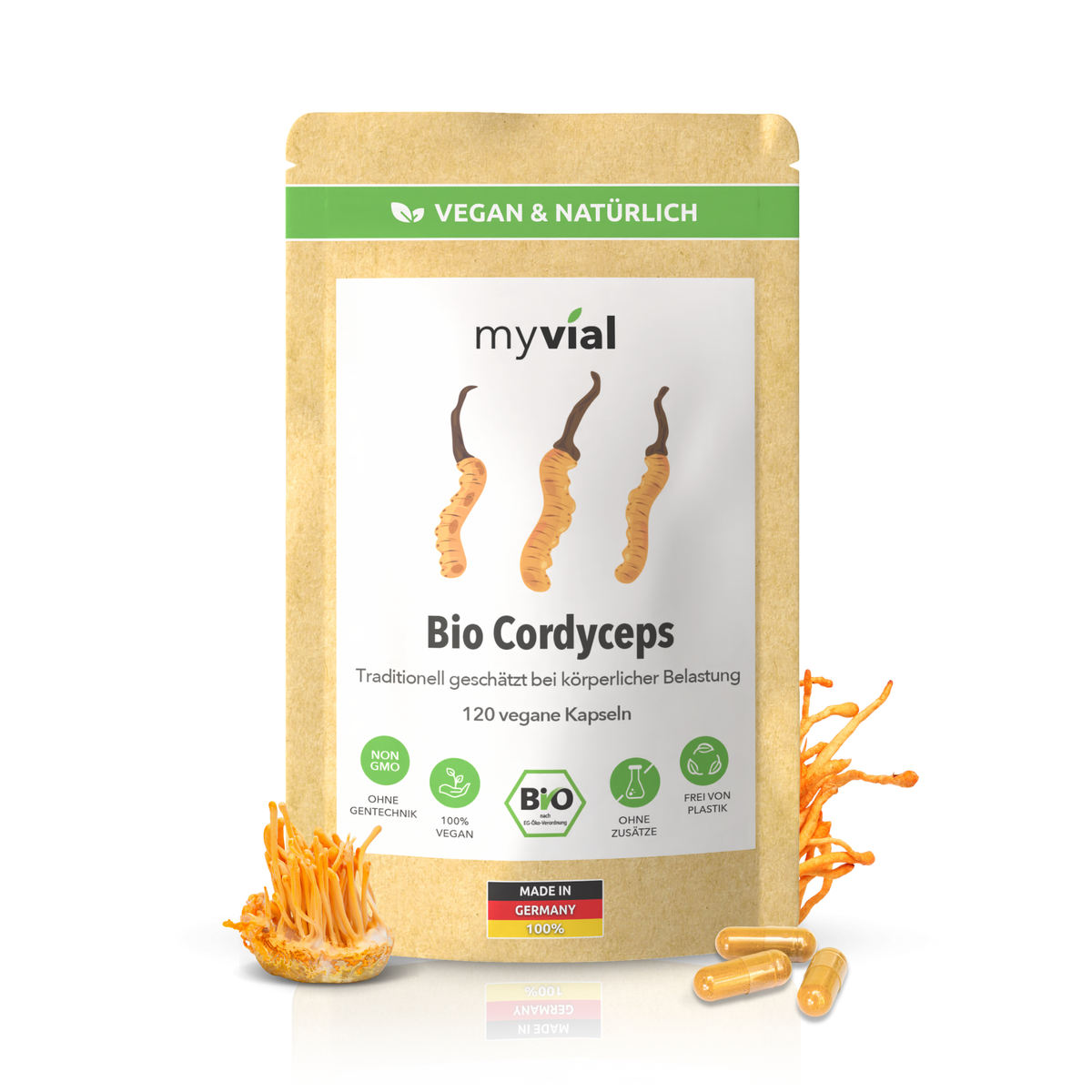Bio Cordyceps Kapseln