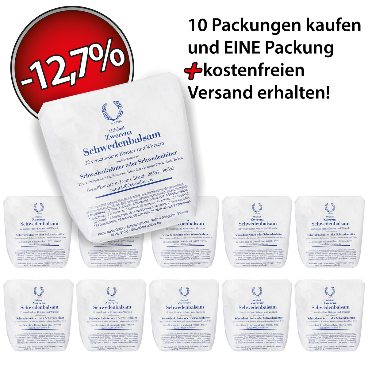 Sparset | Schwedenbalsam 10+1 gratis