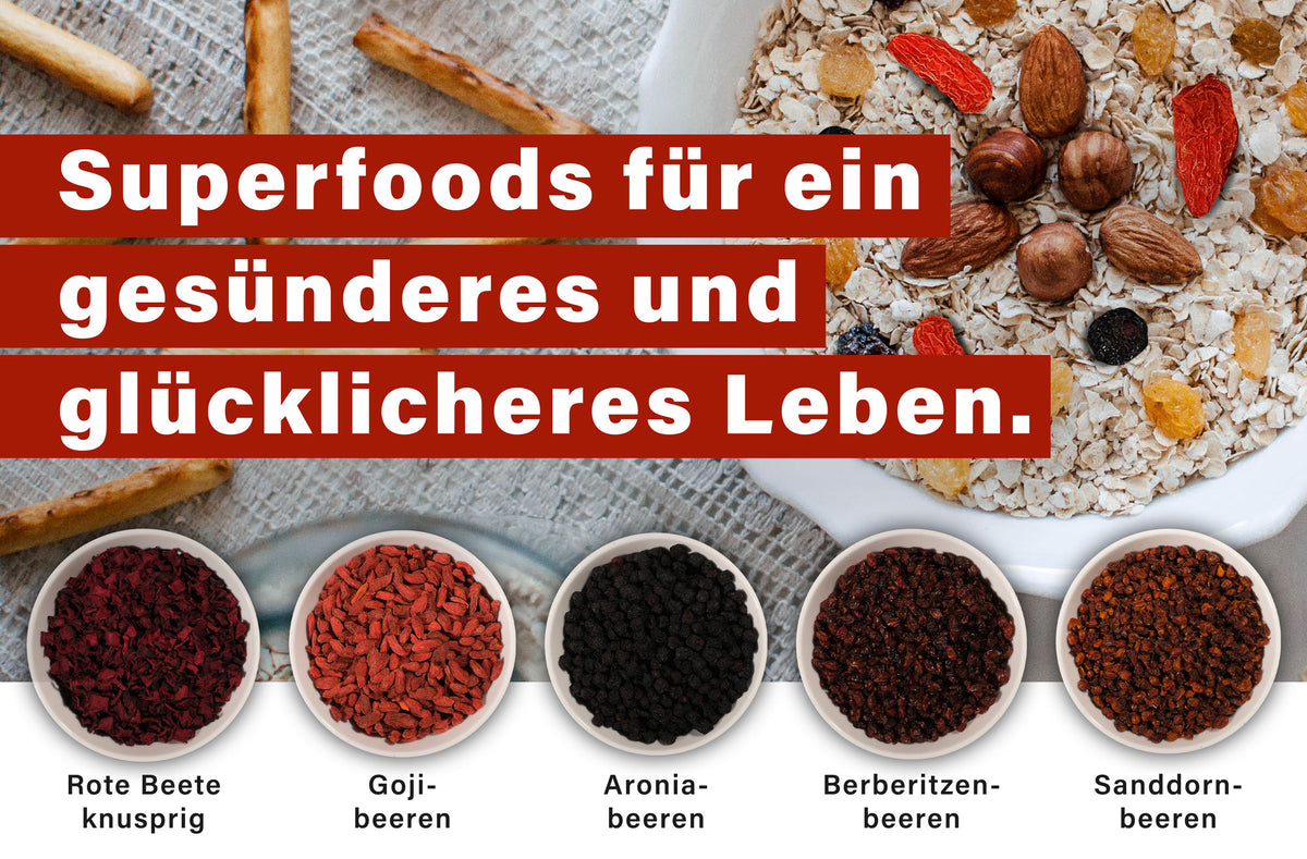 Superfood Woche Nr. 5 - Superfoods für ein gesünderes & glücklicheres Leben.