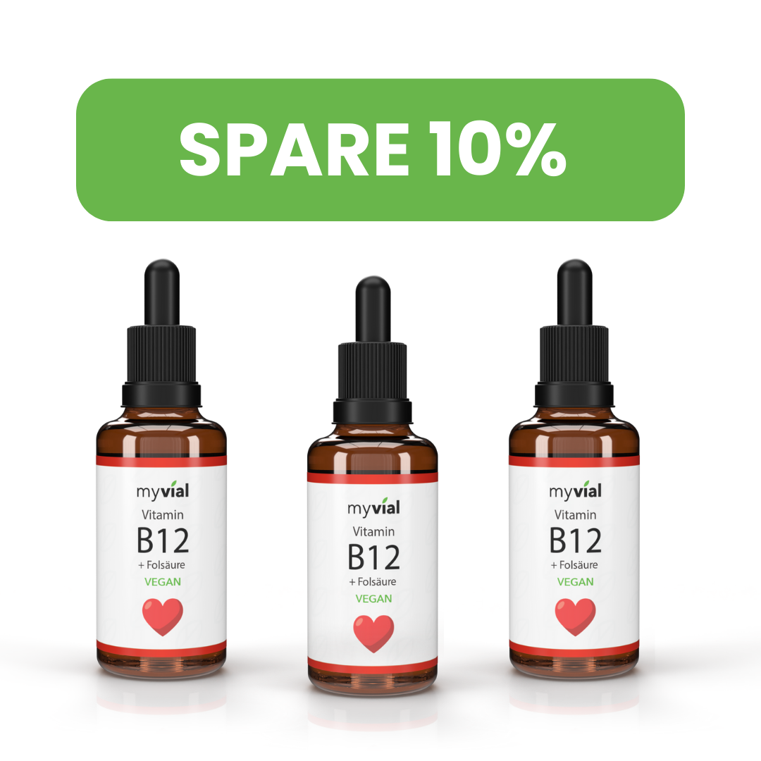 Vitamin B12 Tropfen + Folsäure