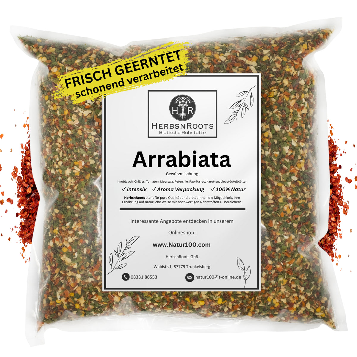 "Arrabbiata" - Gewürzmischung