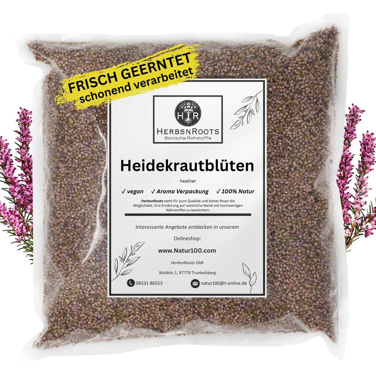 Heidekrautblüten