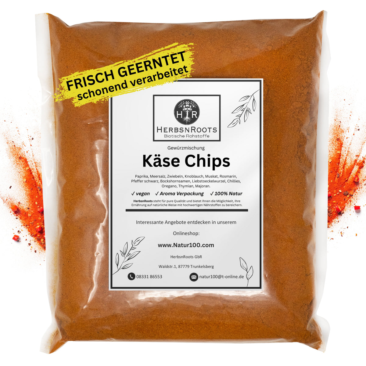 Käse-Chips Gewürz "Western"