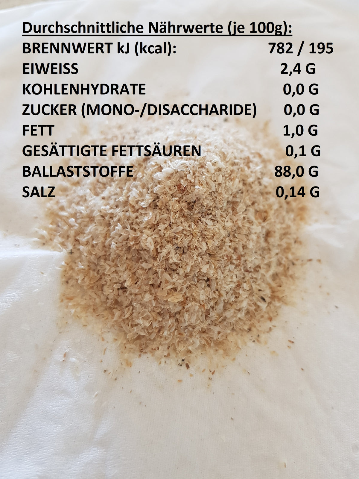 Flohsamenschalen