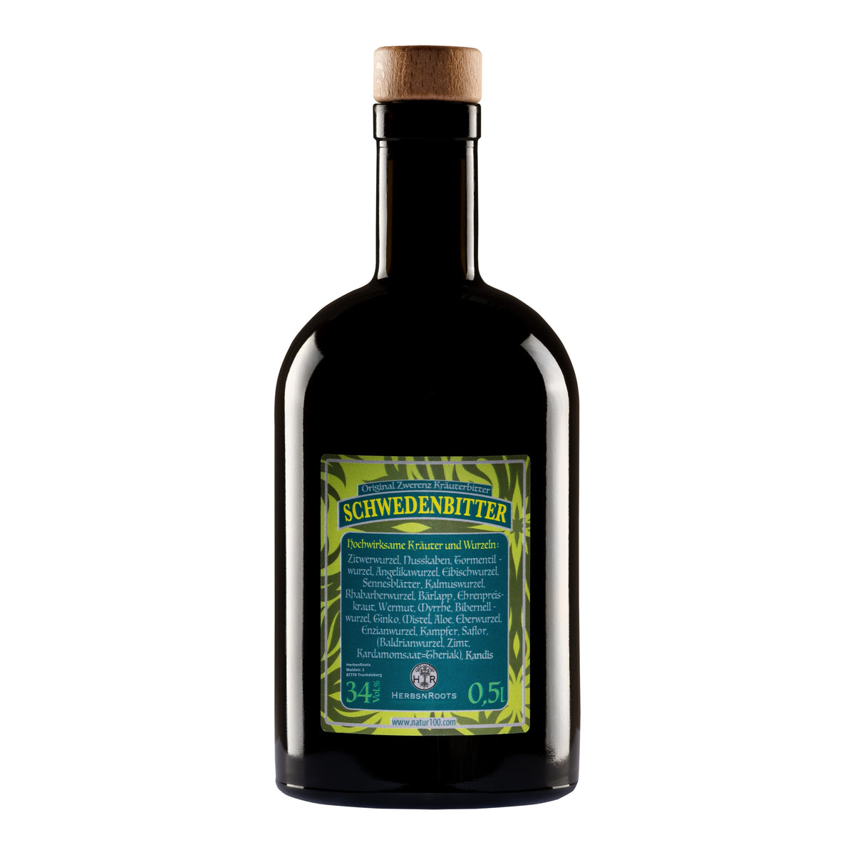 Original Zwerenz Schwedenbitter - aus 22 Kräutern & Wurzeln - Bittere Schwedentropfen nach Maria Treben