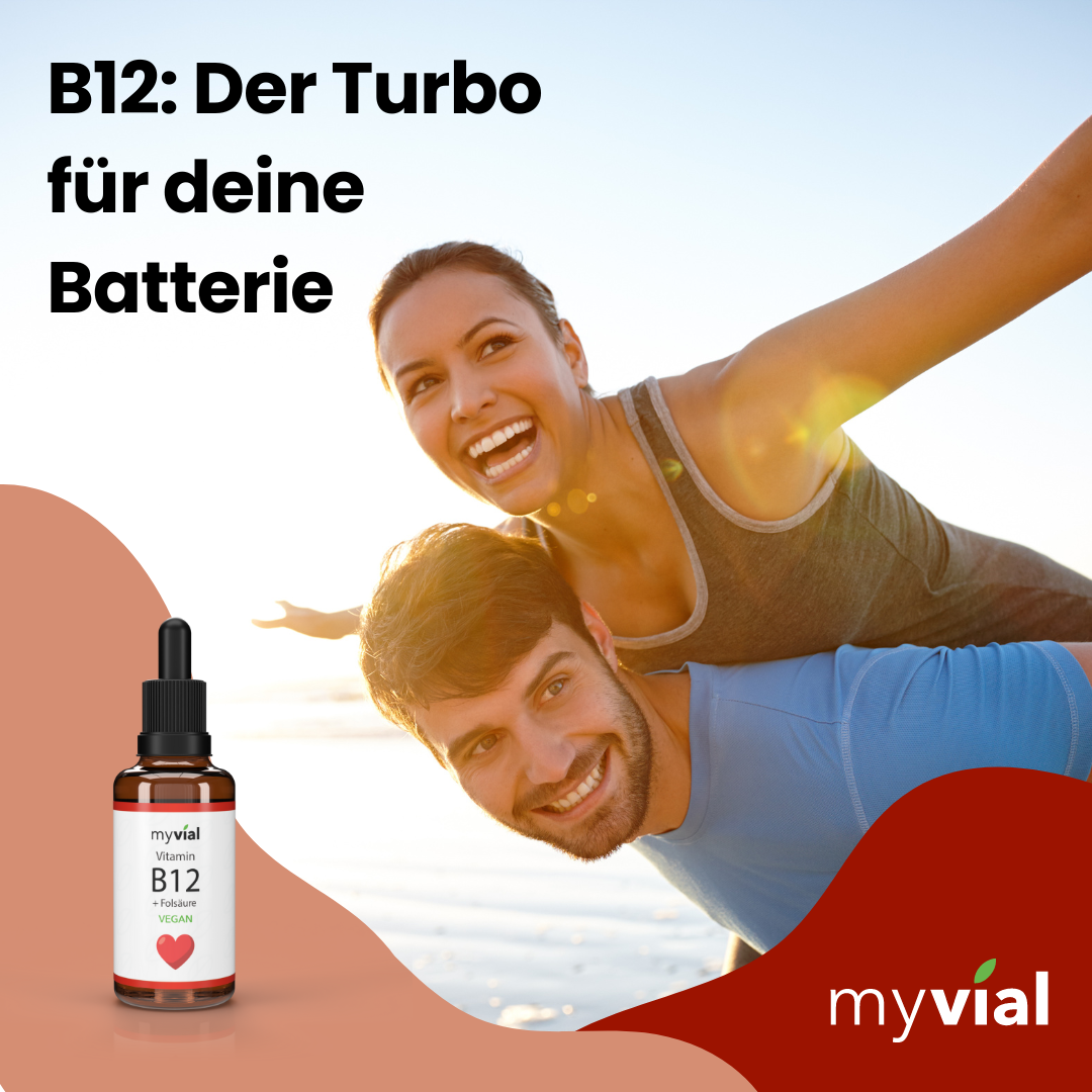 Vitamin B12 Tropfen + Folsäure