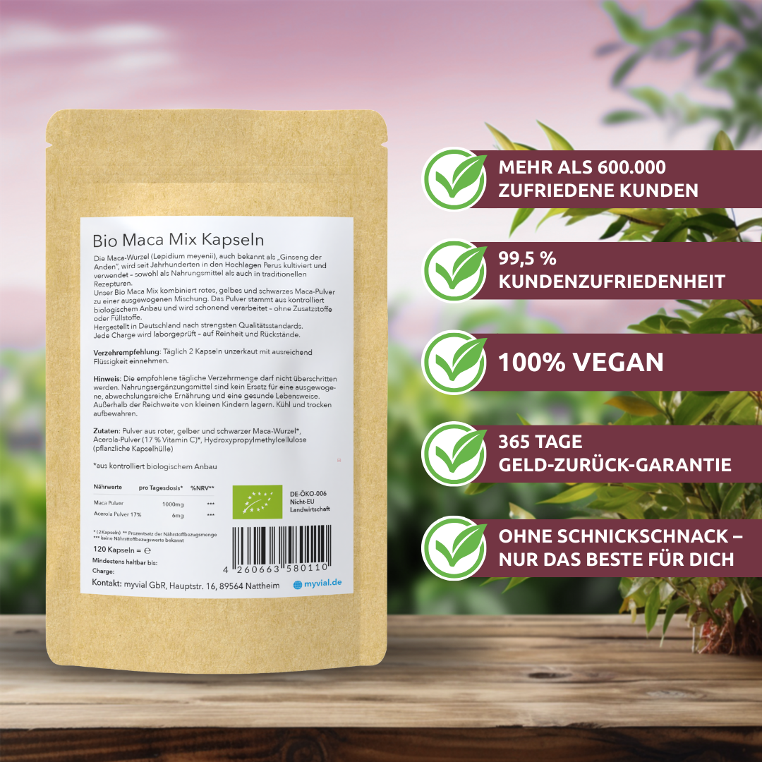 Bio Maca Mix Kapseln