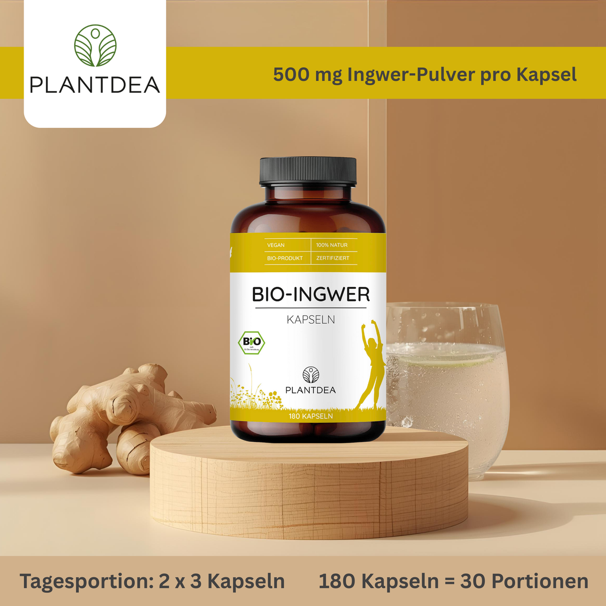 Bio Ingwer Kapseln