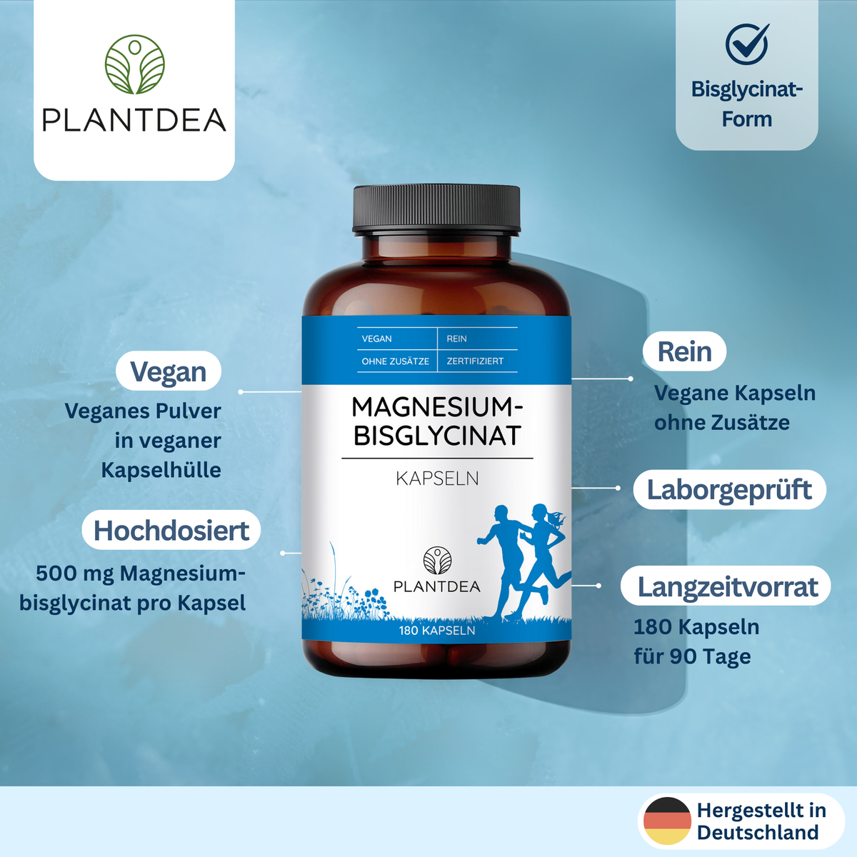 Magnesiumbisglycinat Kapseln