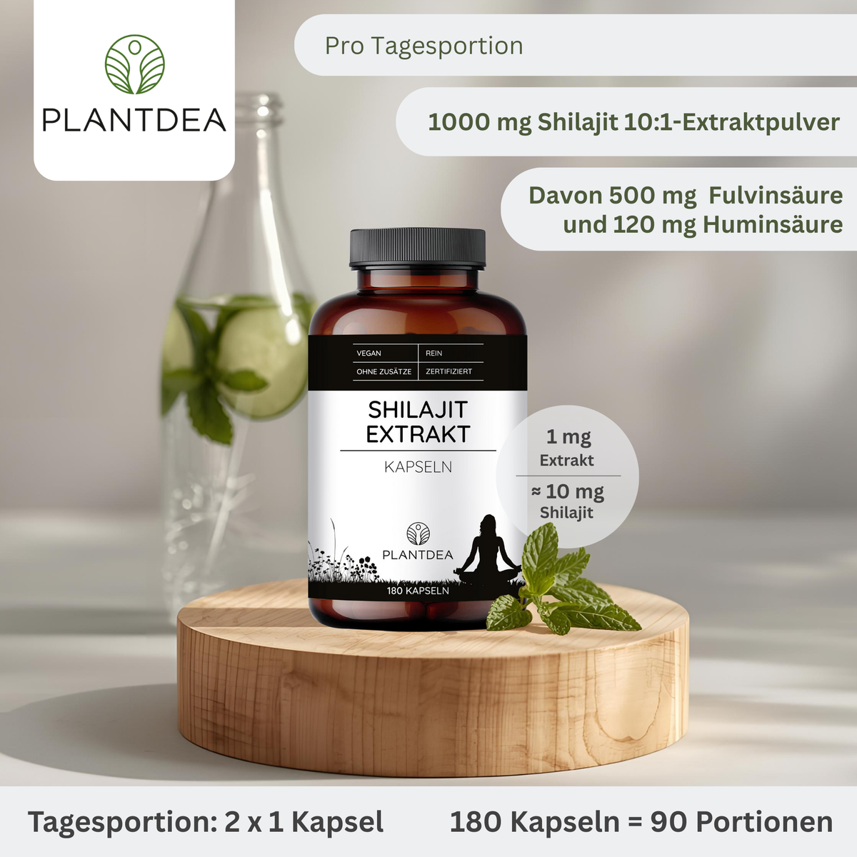 Shilajit Extrakt Kapseln