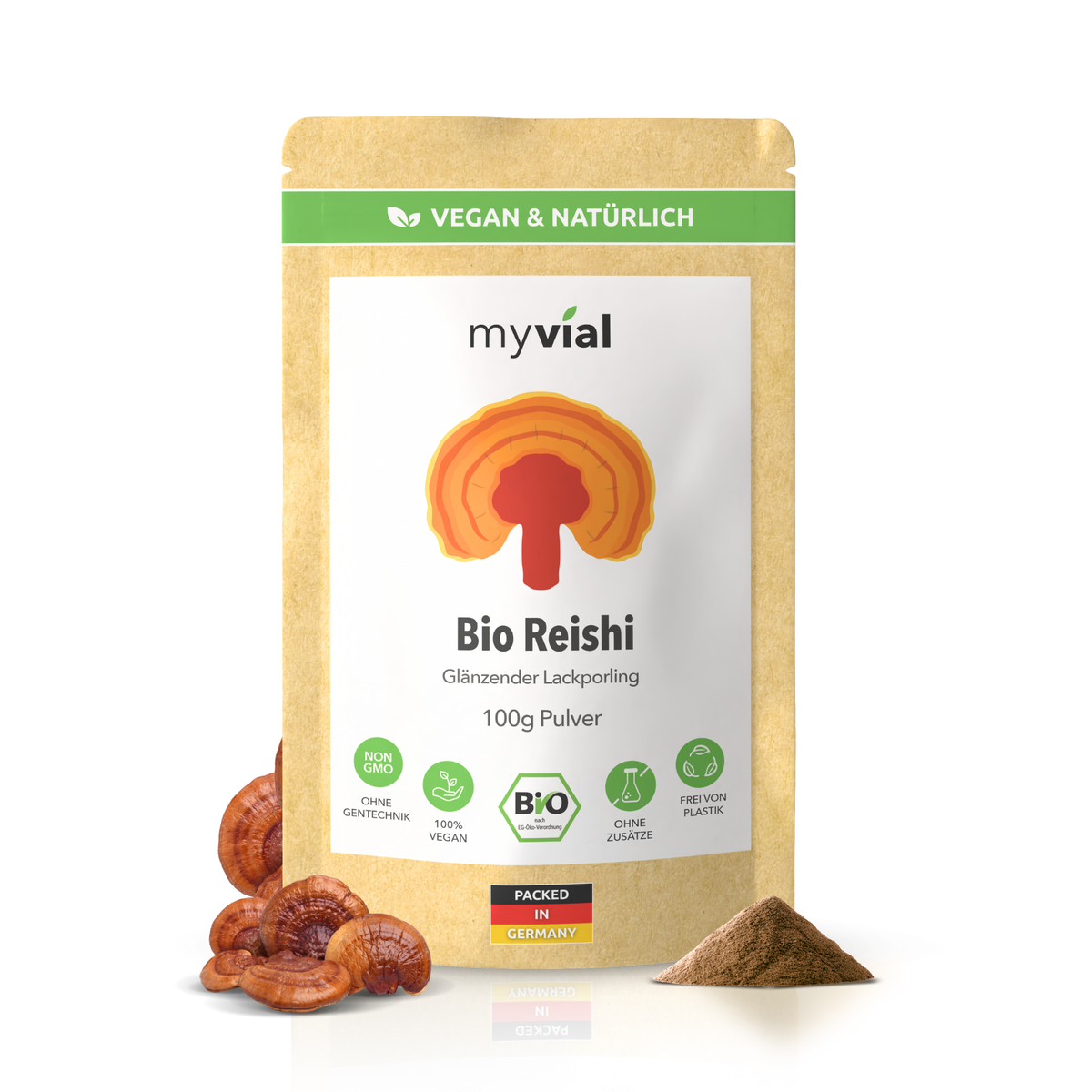 Bio Reishi Pulver
